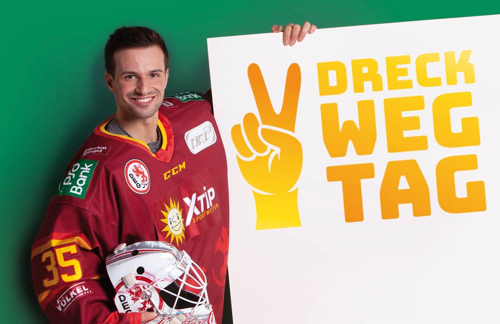 Mathias Niederberger nimmt am Dreck-Weg-Tag teil!