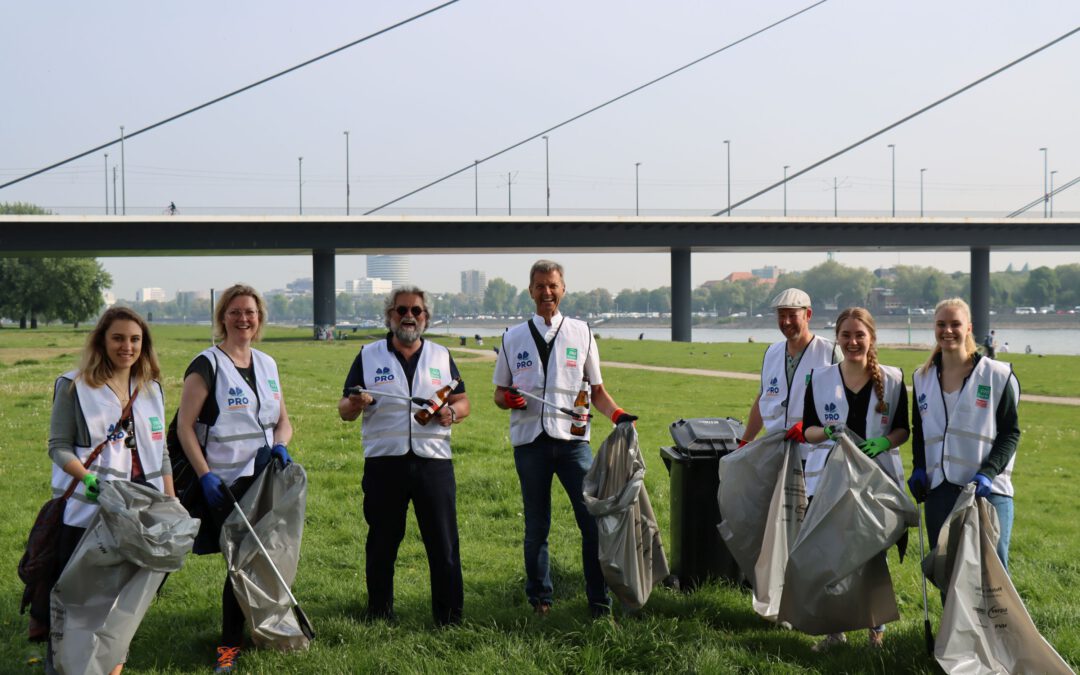 Dreck-weg-Tag 2022 in Düsseldorf