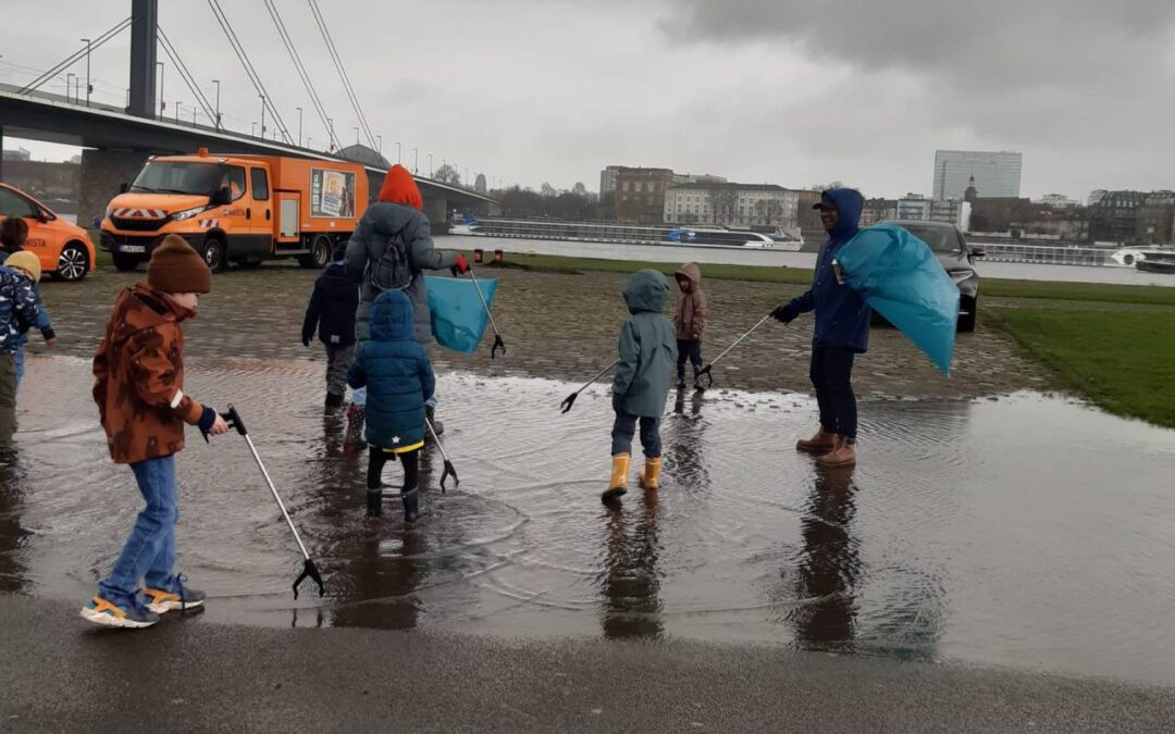 12.500 Menschen haben Düsseldorf von Müll befreit