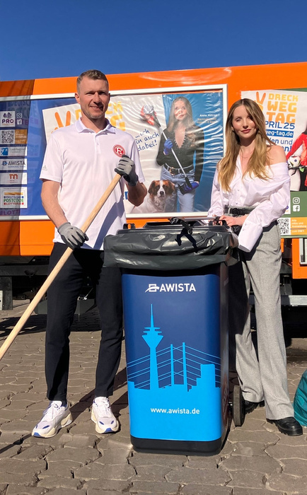 Wie Düsseldorf an einem Tag sauber werden soll